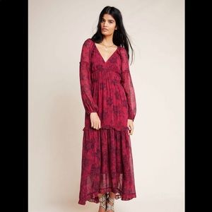 NWT Anthropologie Annabella Maxi Dress
